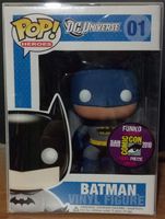 1 Blue Retro Batman SDCC 2010 DC Universe Funko pop