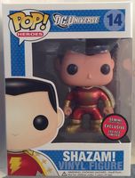 14 Metallic Shazam! Gemini Collectibles DC Universe Funko pop