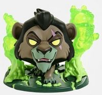 544 Scar w/ Green Flames HT Lion King Funko pop